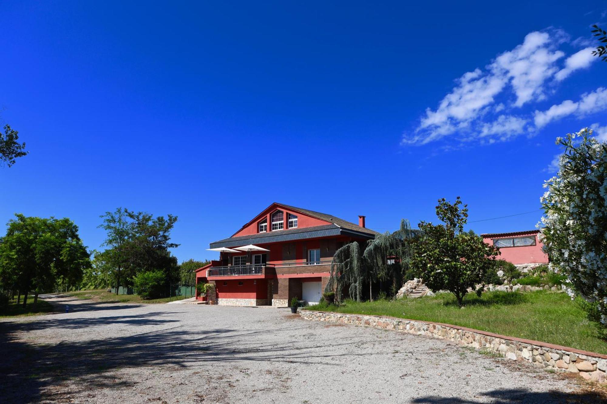 El Cedre Blau Vivienda Con Piscina En Granollers Βίλα Εξωτερικό φωτογραφία