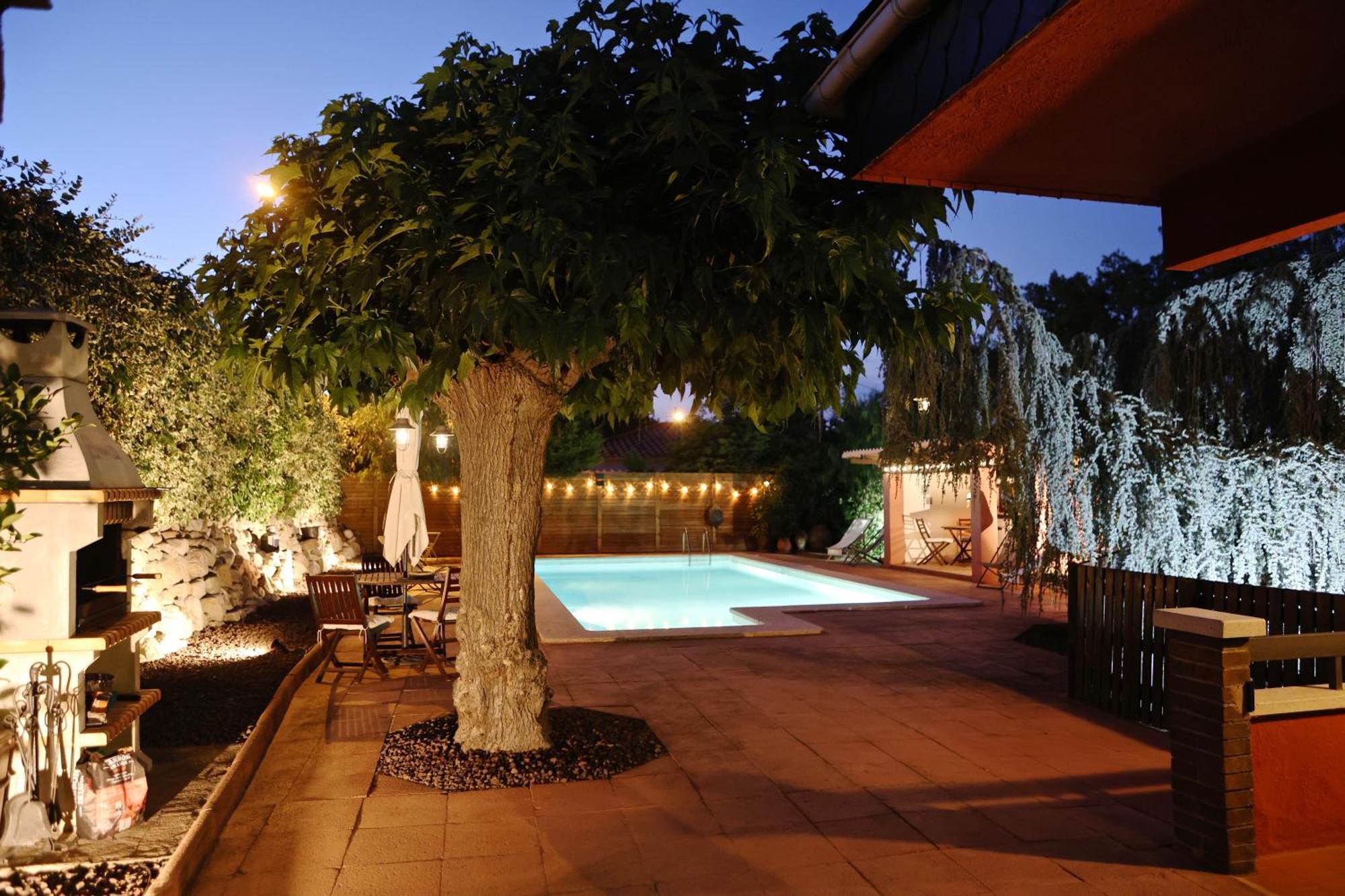 El Cedre Blau Vivienda Con Piscina En Granollers Βίλα Εξωτερικό φωτογραφία