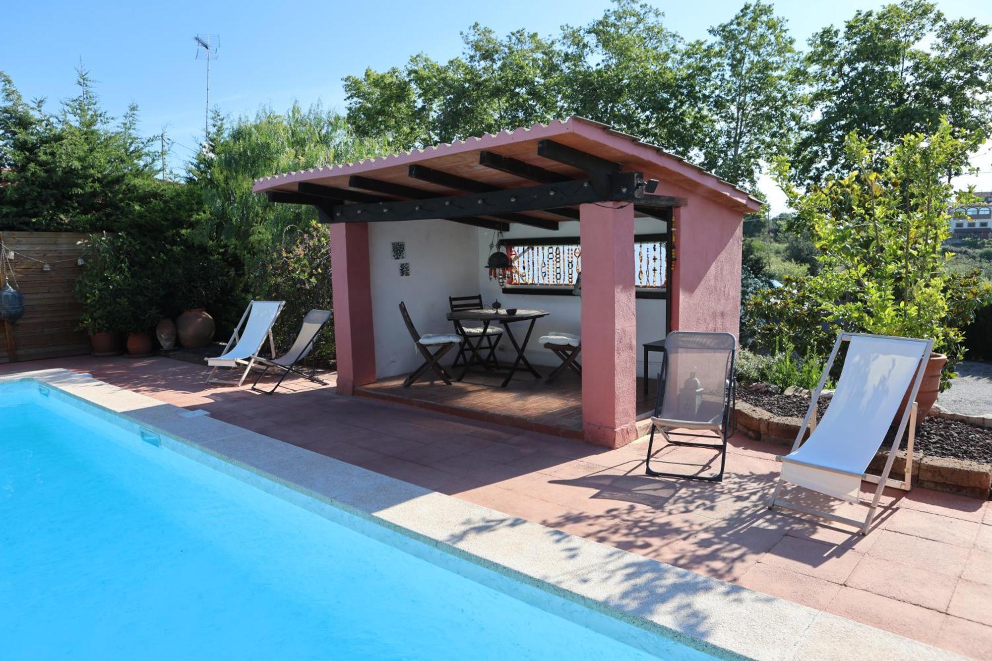 El Cedre Blau Vivienda Con Piscina En Granollers Βίλα Εξωτερικό φωτογραφία